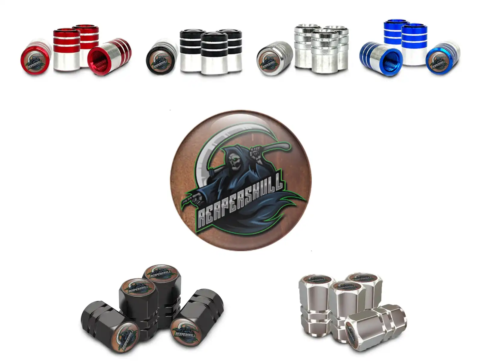 Tyre Valve Stem Caps for SUV Few